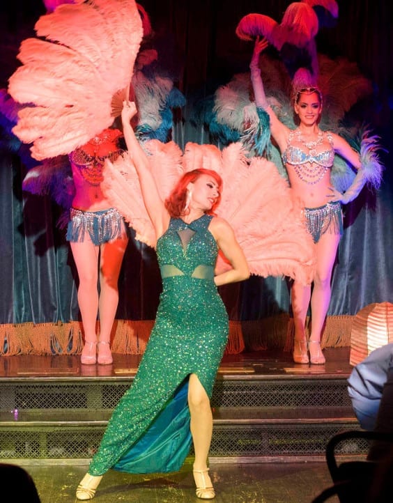 A taste of old Hollywood glamour at El Tucán Nightclub and Cabaret.