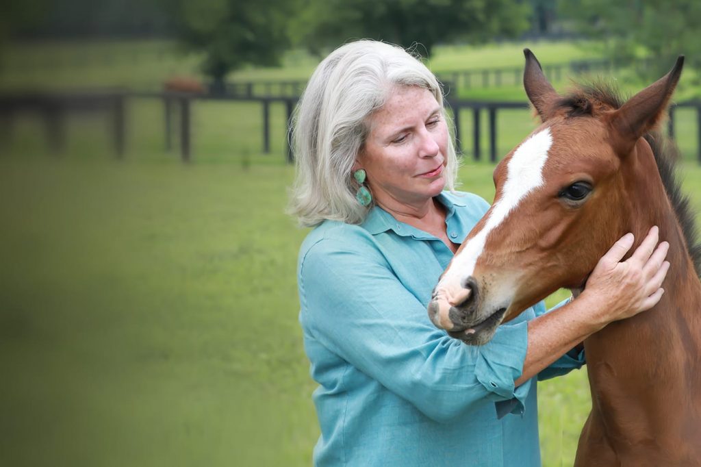 The spark that ignited former nurse Lisa Lourie’s passion for horses was actually her daughter. Lisa didn’t start riding until her daughter began lessons.