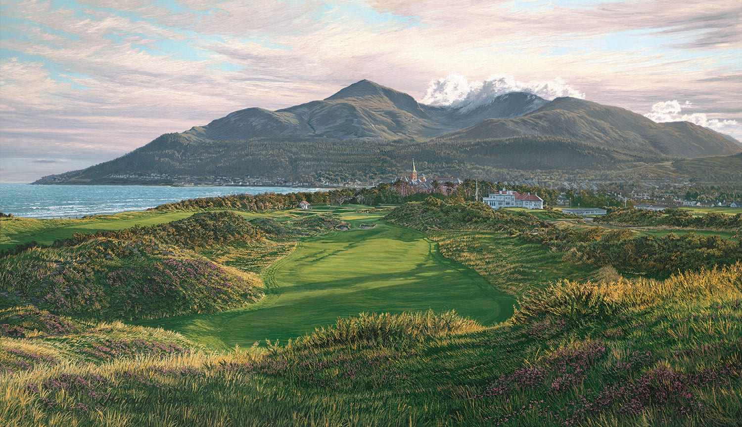 9th Hole Royal County Down, Newcastle, Northern Ireland.