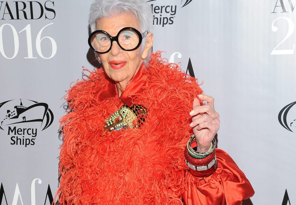 You might not know Iris Apfel by name, but surely, you recall seeing the fashionable and bespeckled 96-year-old somewhere.