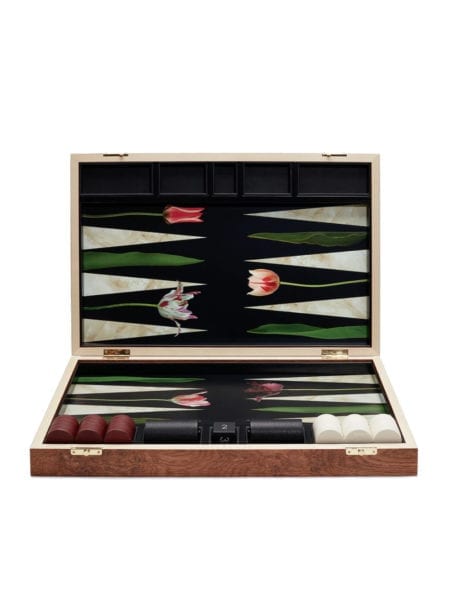 alexandra llewellyn tulip backgammon set