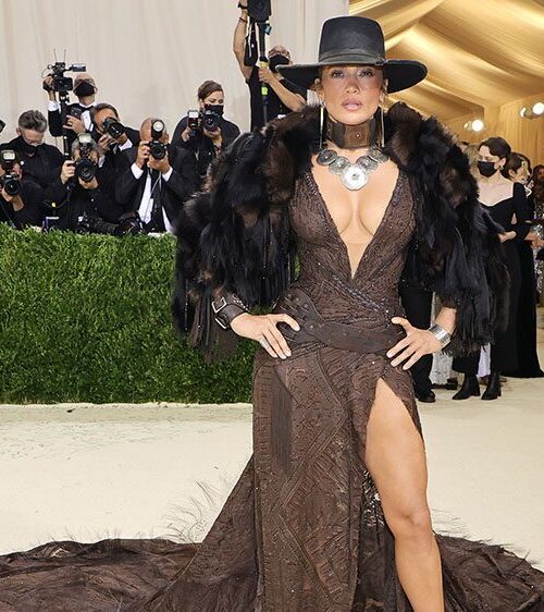Jennifer Lopez in Ralph Lauren Credit: Getty Images
