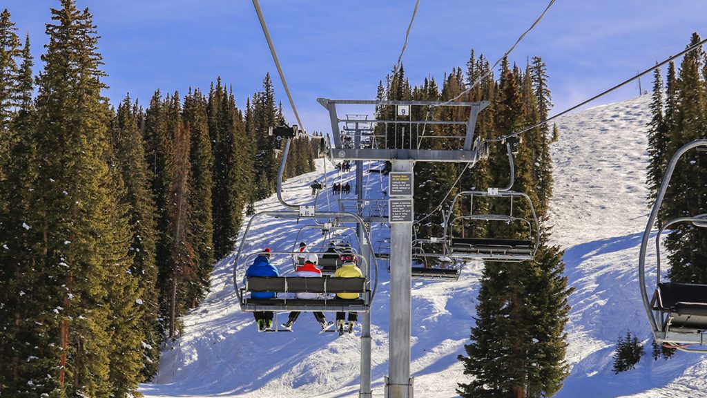 Ski lift at Snowmass